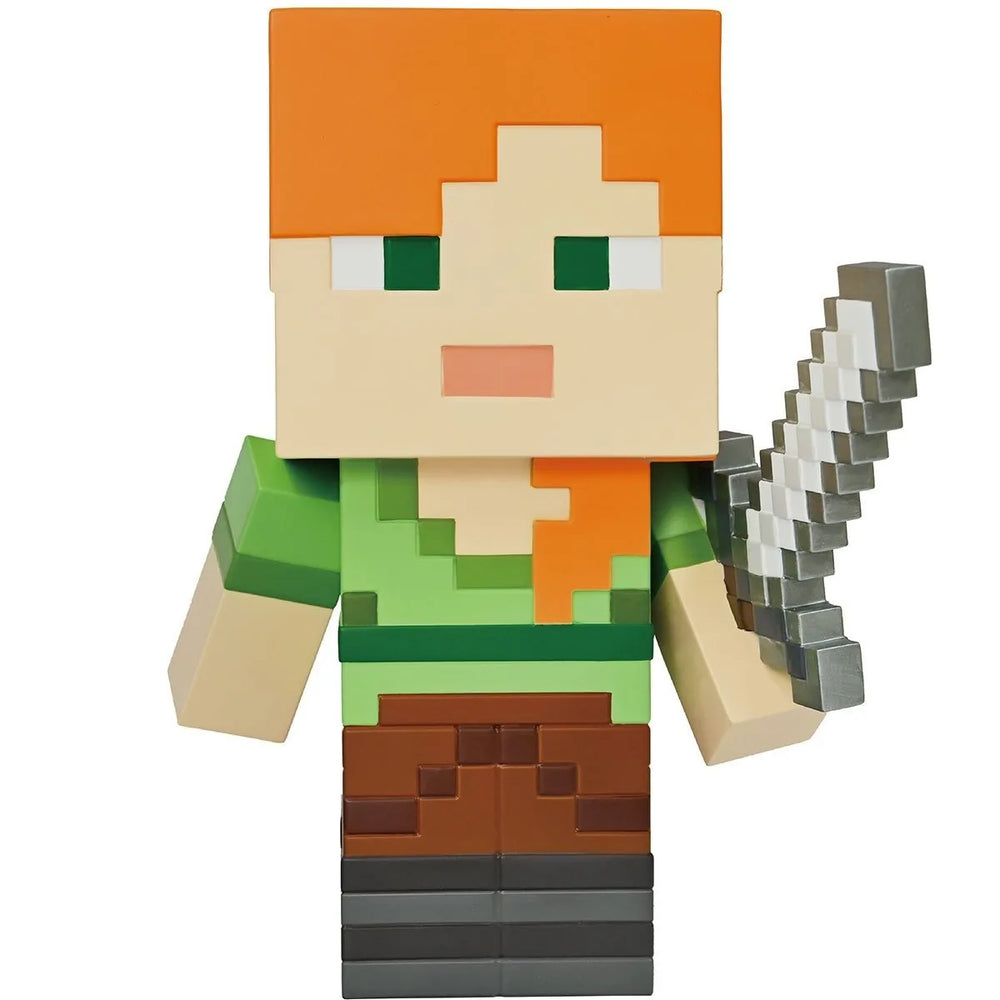 Minecraft - Alex avec épée Banque Figurine