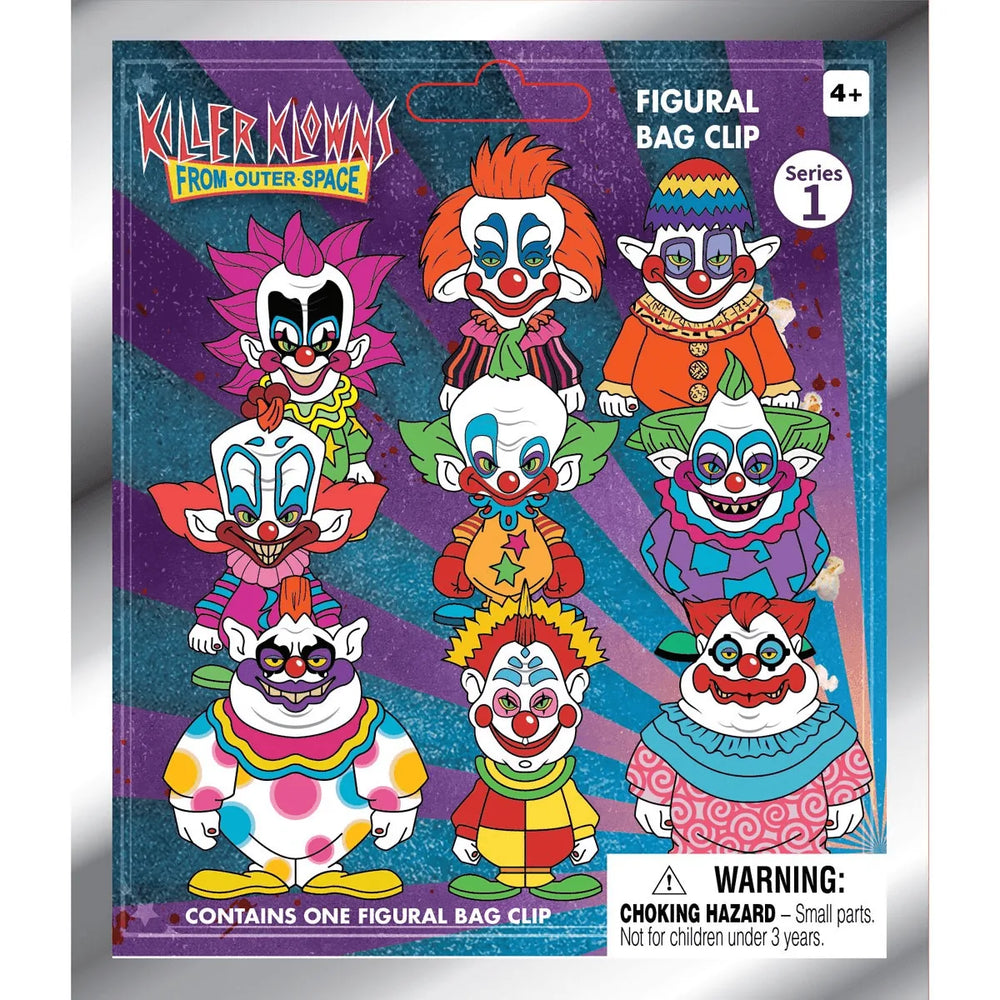 Killer Klowns Series 1 Mystery Foam Bag Clip