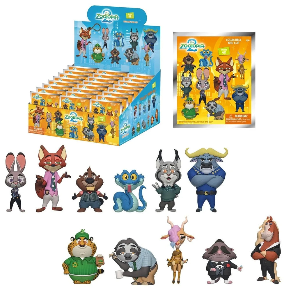 Disney Zootopia 2 Attache-sac mystère en mousse 3D