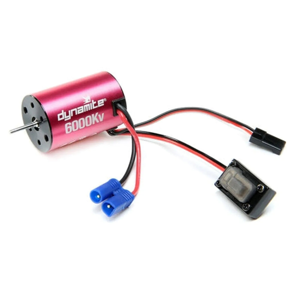 Ensemble 2-en-1 Moteur/ESC sans balais Dynamite, 6000Kv : Mini-T 2.0, Mini-B