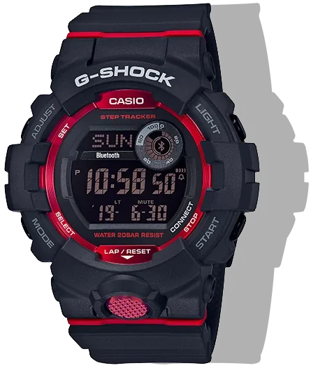 CASIO G-Shock Step Tracker Numérique Noir | GBD800-1