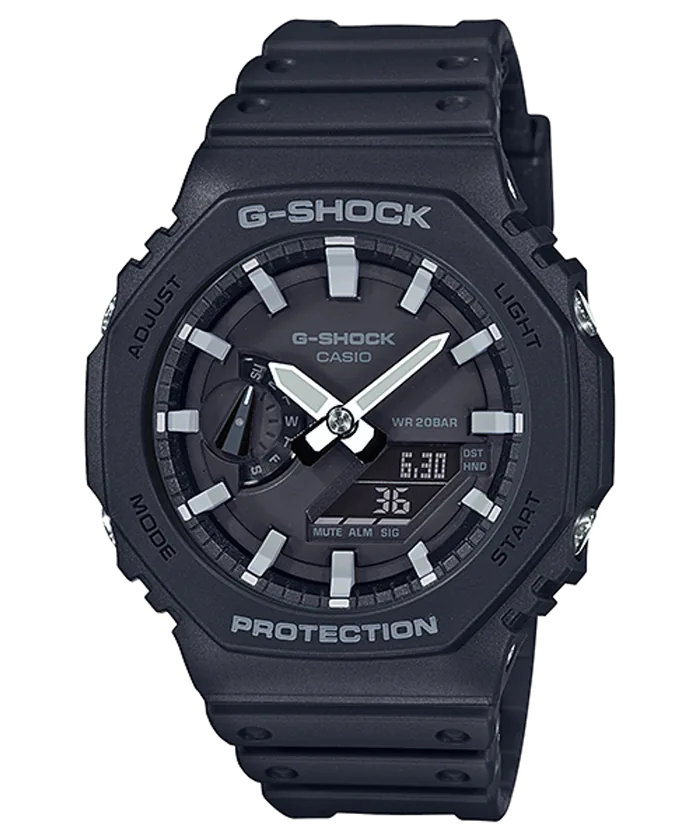 CASIO G-Shock Analogique Numérique Carbon Core Guard | GA2100-1A