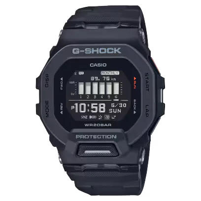 CASIO G-Shock GBD-200 Série Cadran Numérique Noir | GBD200-1