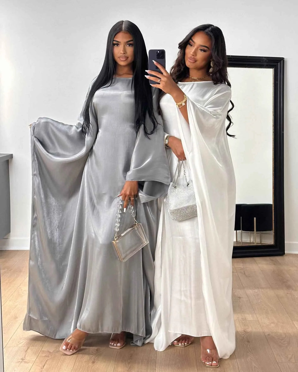 Robe de soirée pailletée pour femme – Élégante robe longue LR770