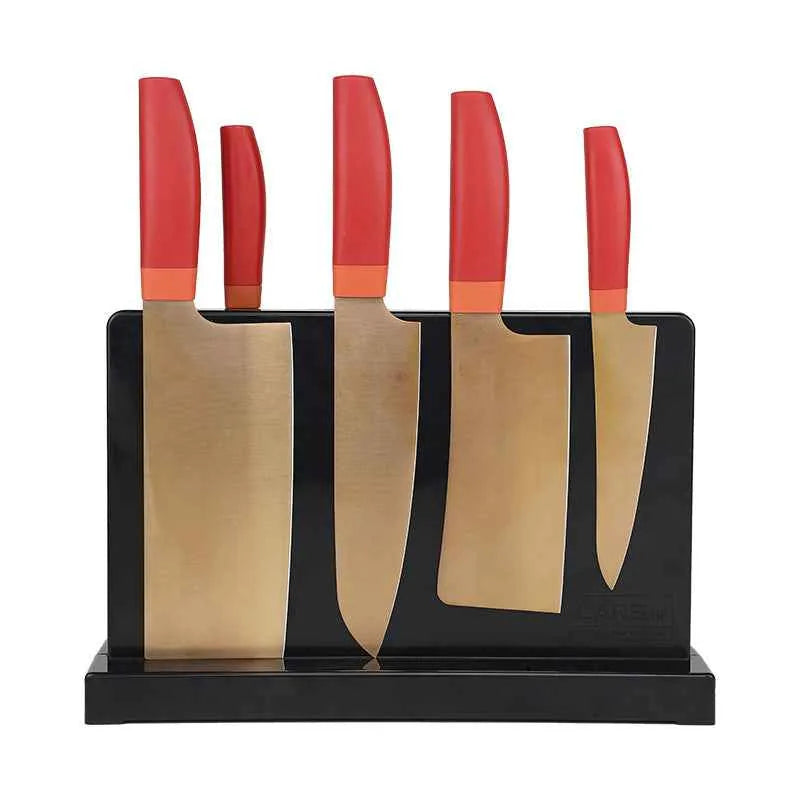 Support mural magnétique pour couteaux – Étagère de rangement de cuisine à fixation murale avec aimant puissant