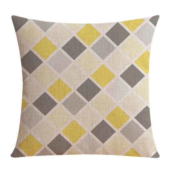 Decorative Linen Cushion Cover – Modern Pillow Case for Living Room Décor