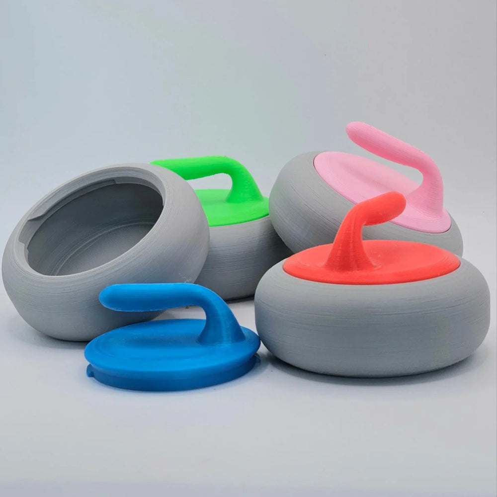 Large Lock Rock Curling Container