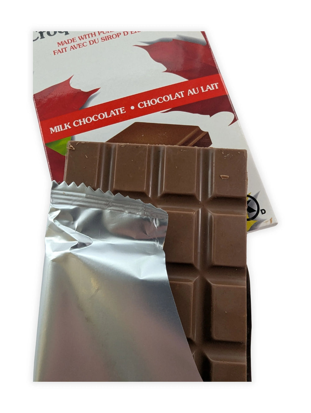 Canadian Maple Belgian Milk Chocolate Bar - 80g