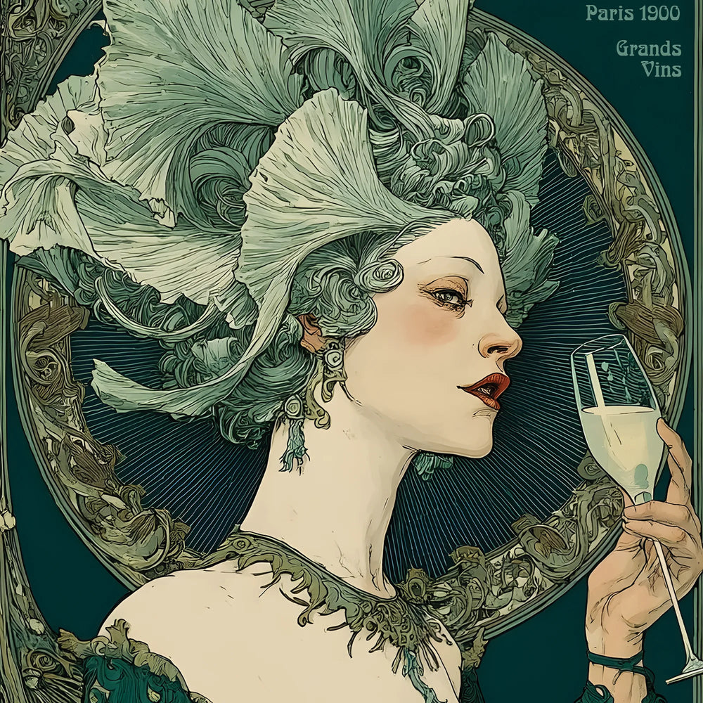 La Lumière Champagne - Poster & Framed Print