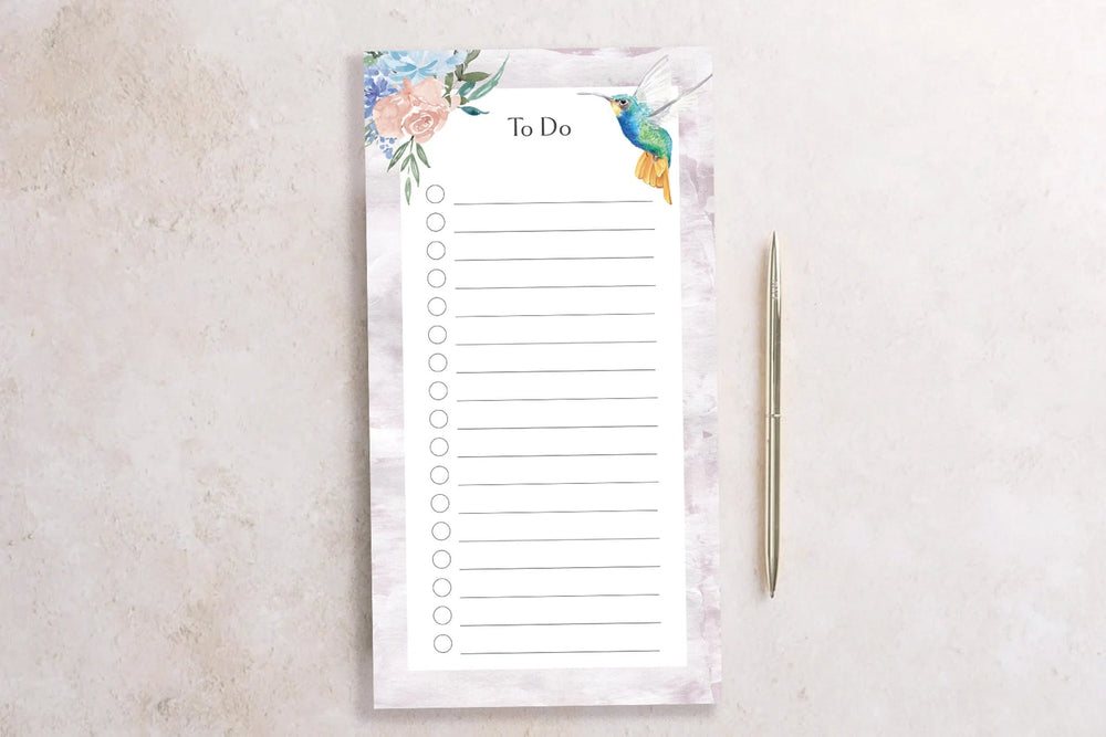 Bloc-notes Liste de tâches Colibri