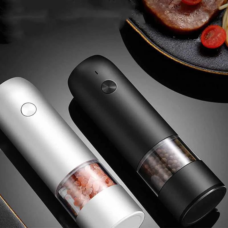Mouture Électrique – Moulin à Épices Rechargeable par USB avec 6 Niveaux de Mouture