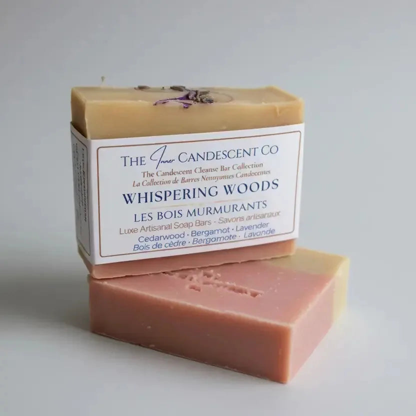 Whispering Woods | Savon à l'huile essentielle de cèdre et de lavande