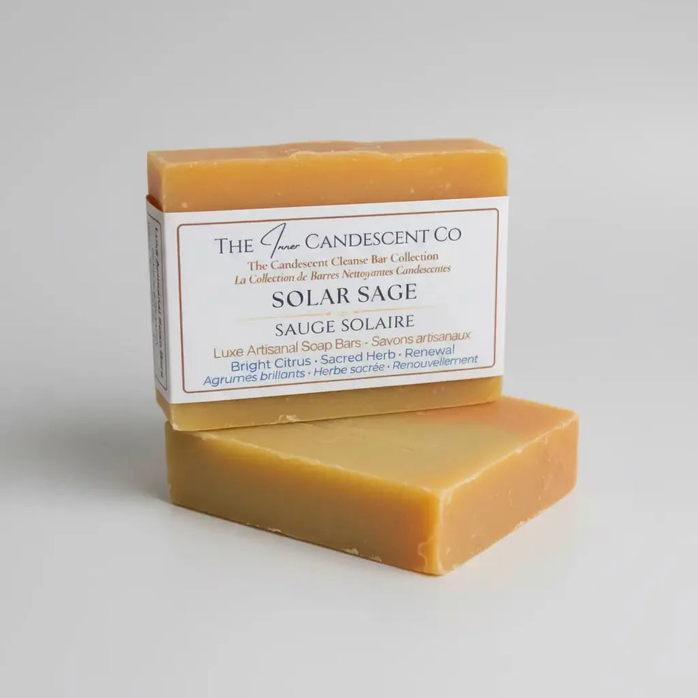 Solar Sage | Savon Artisanal aux Huiles Essentielles d'Agrumes et d'Herbes