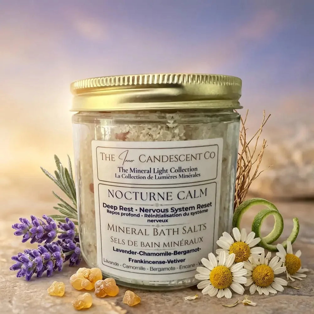 NOCTURNE CALM | Relaxing magnesium & mineral rich bath salts | Foot soaks