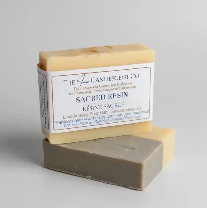 Sacred Resin | Savon Huile Essentielle d'Encens et de Myrrhe