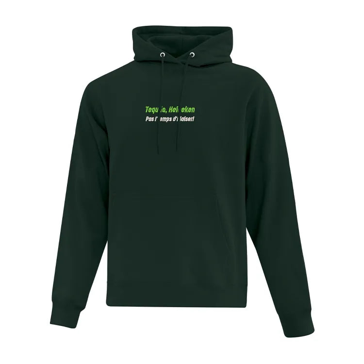Hoodie "Tequila Heineken" Embroidered