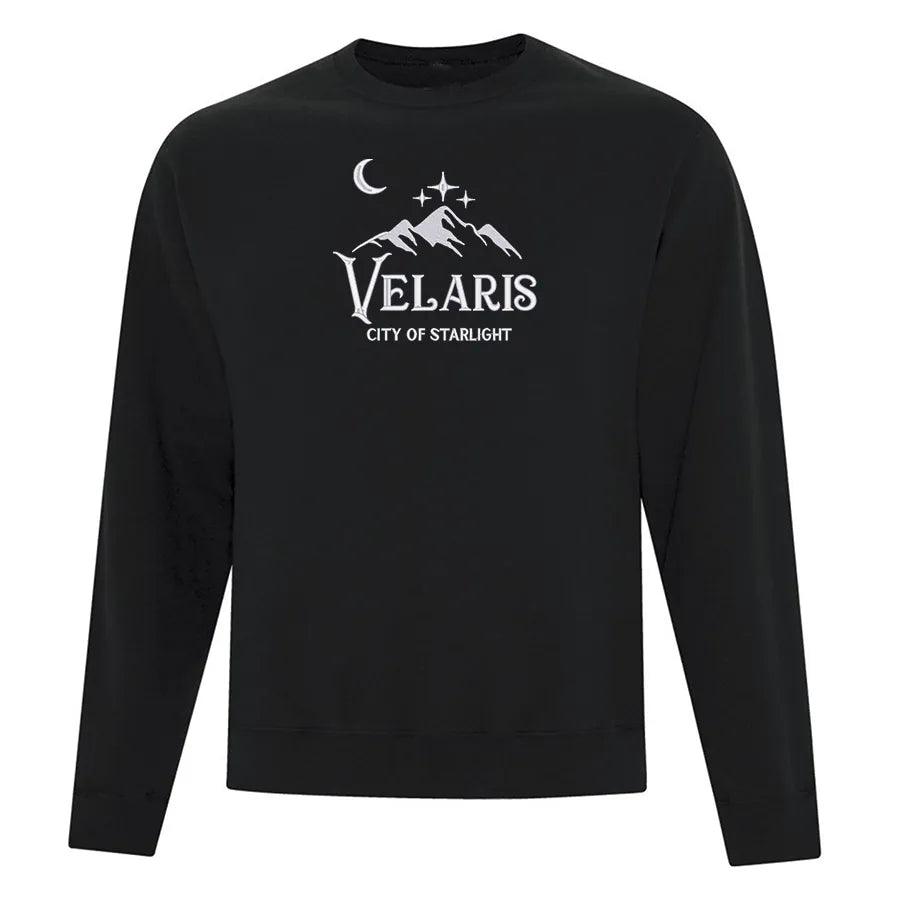 Embroidered "Velaris" Crewneck