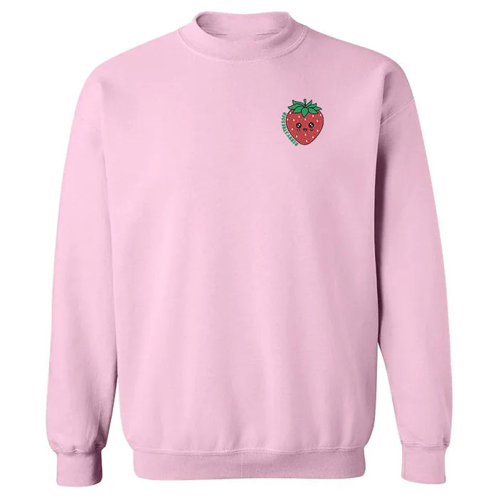 Embroidered Crewneck "Berrystressed"