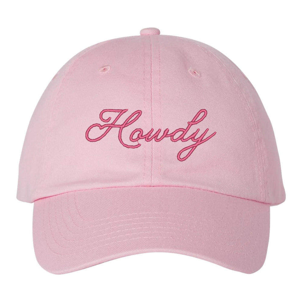 Embroidered "Howdy" Cap
