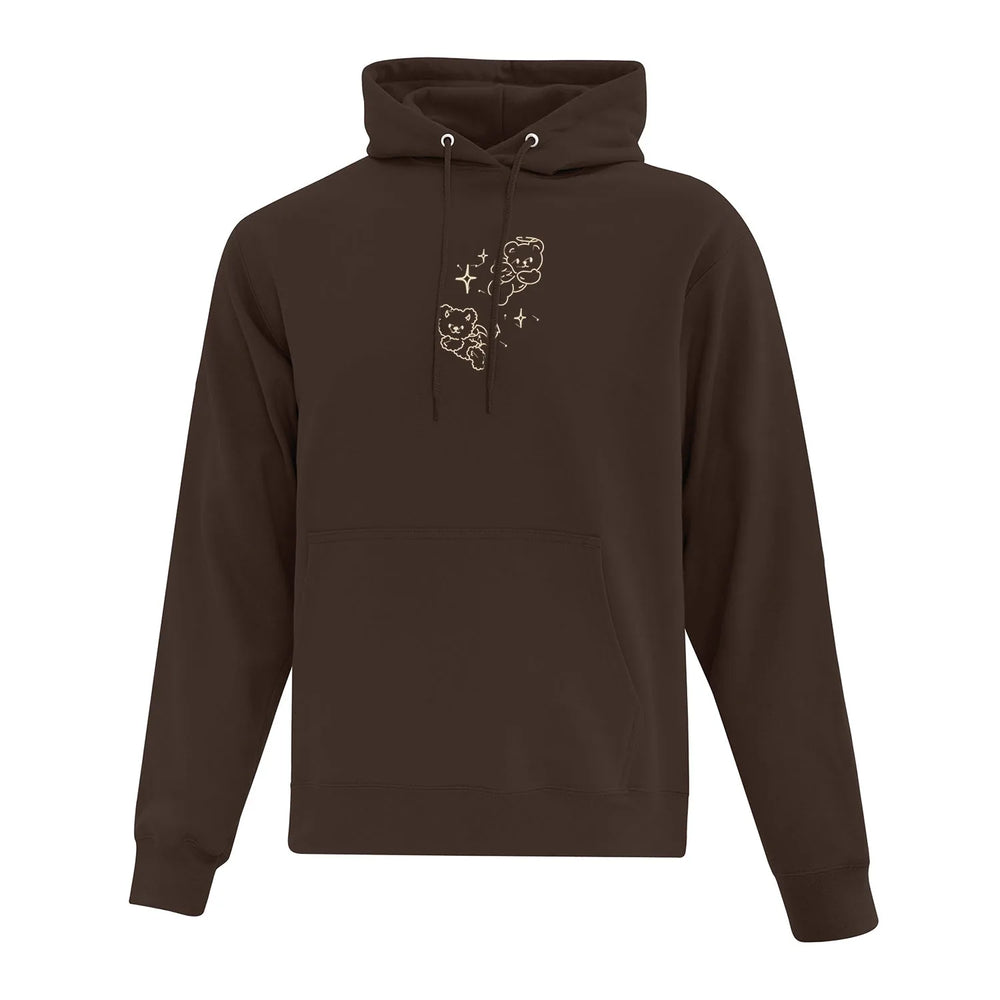 Embroidered Twinkle Teddy Hoodie