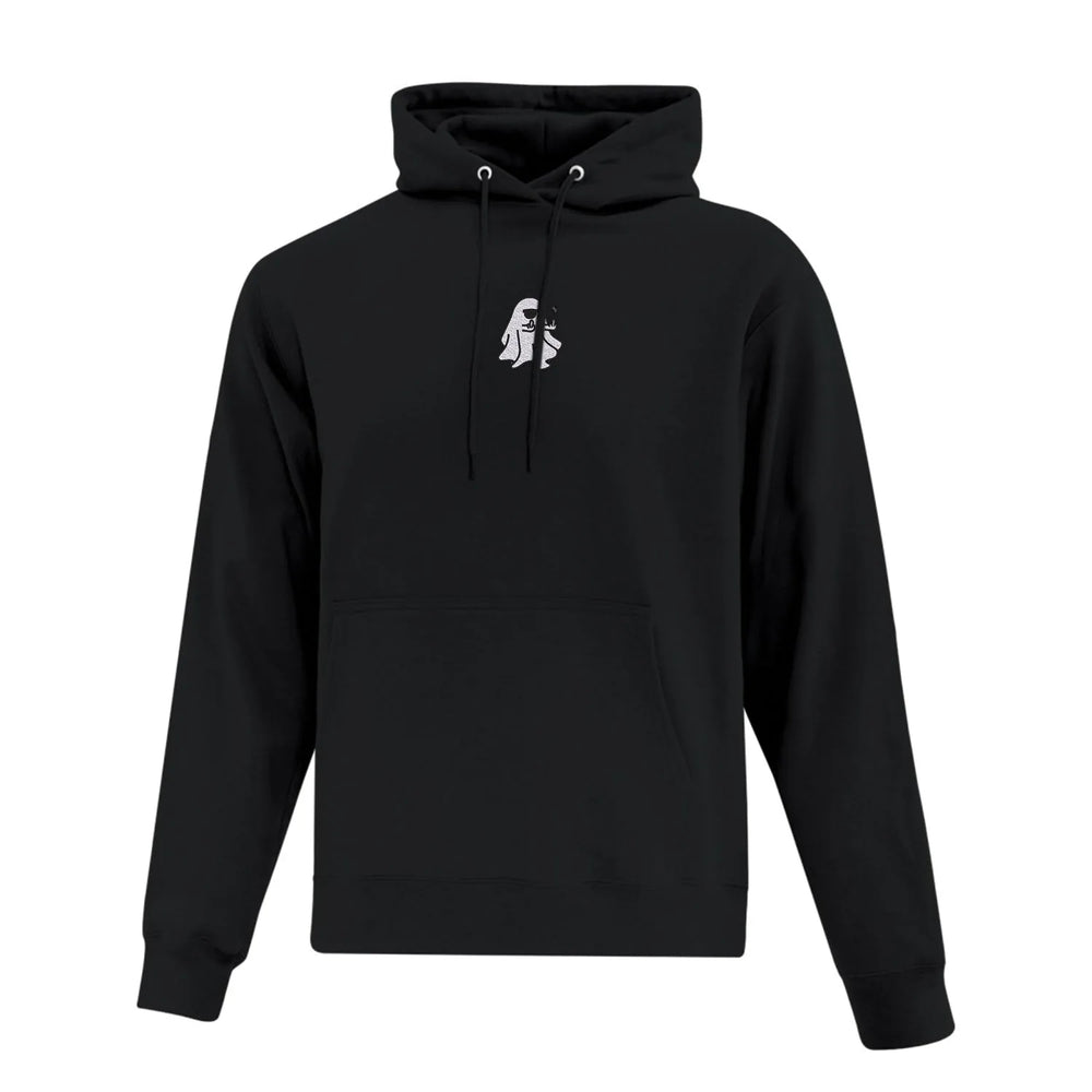Hoodie Ghost with Glasses Embroidered