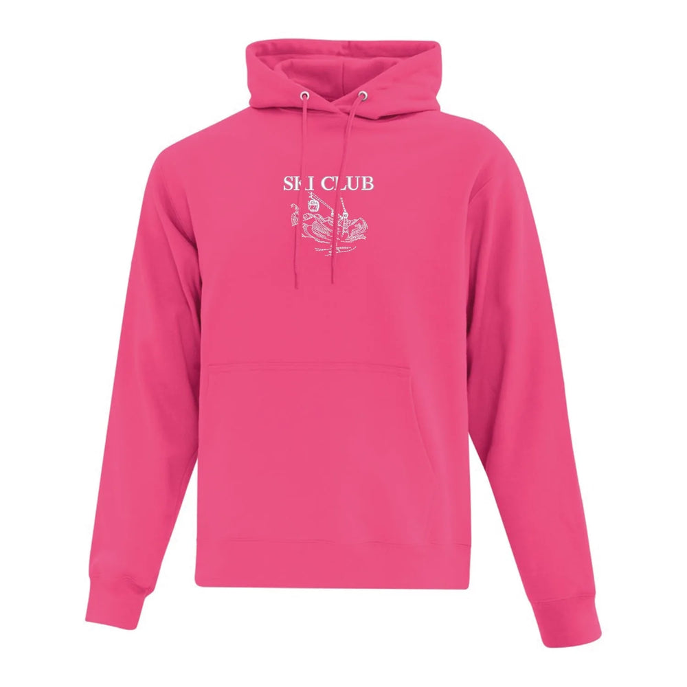 Embroidered "Ski Club" Hoodie