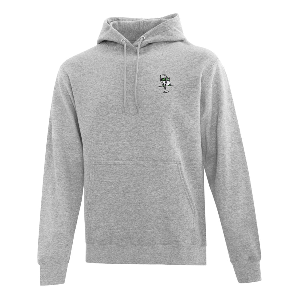 Embroidered Frog Hoodie