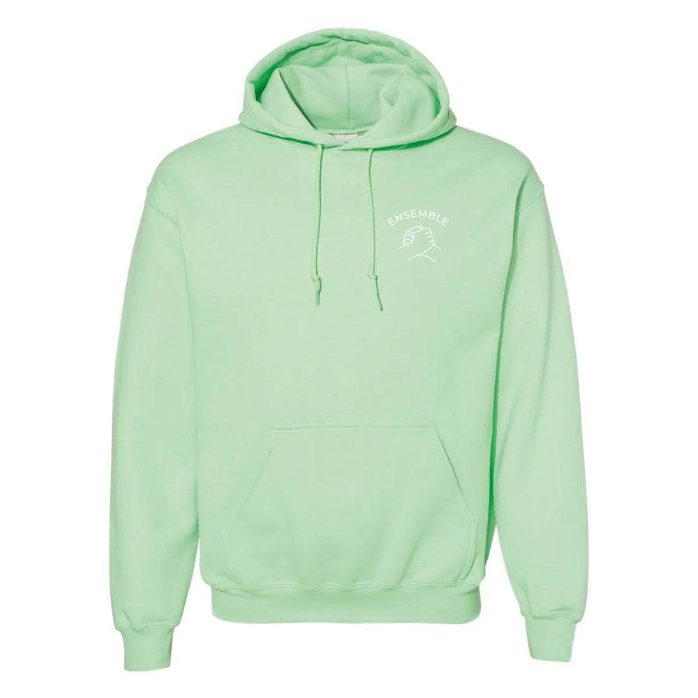 Embroidered Handshake Hoodie
