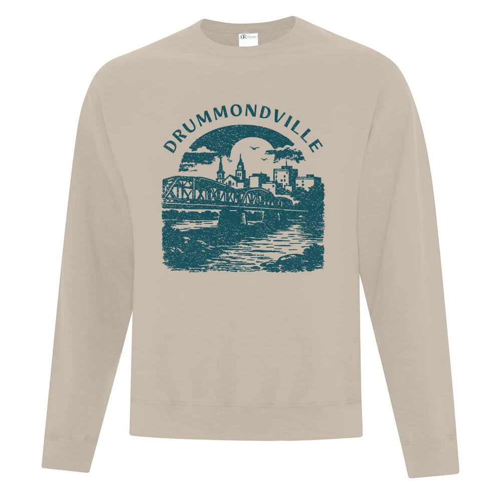 Crewneck "Drummondville" Print