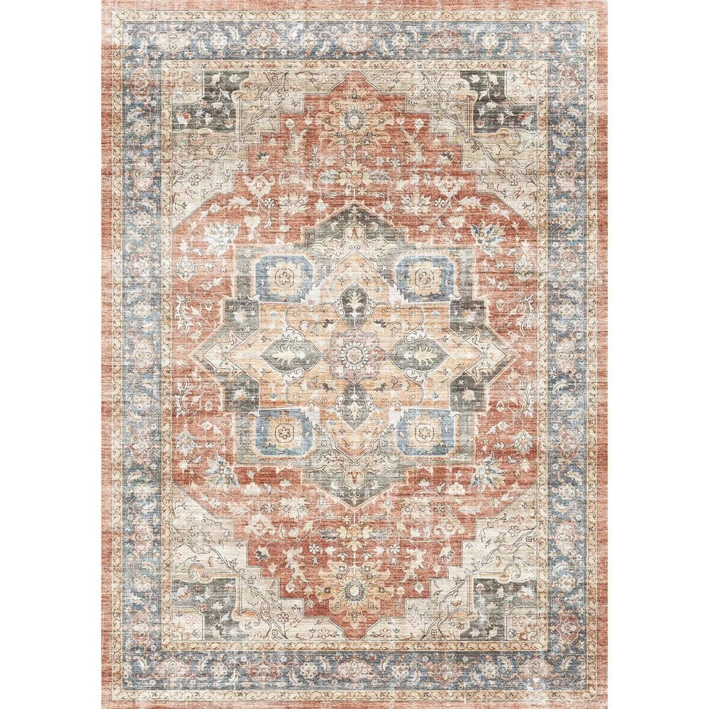 Rivka Terracota Ocean Rug