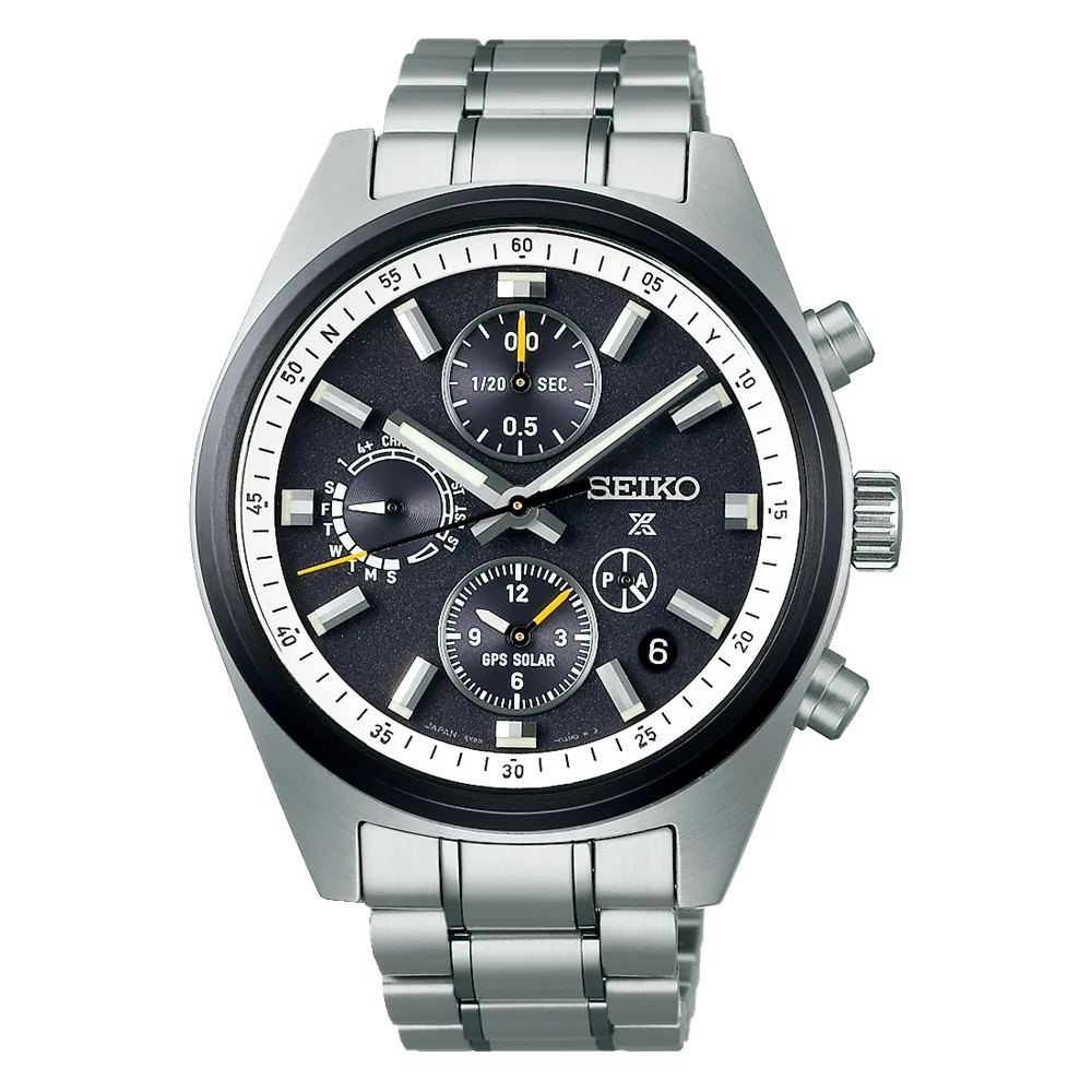 SEIKO Prospex Speedtimer Solaire GPS Cadran Noir | SSH167