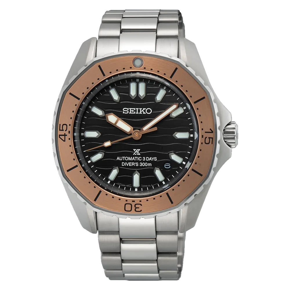 SEIKO Prospex Plongeuse Mer Cadran Brun | SPB485