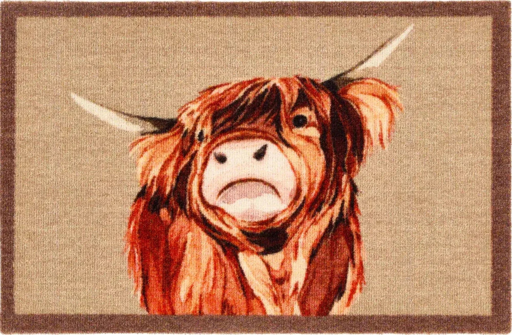 Tapis - Vache des Highlands