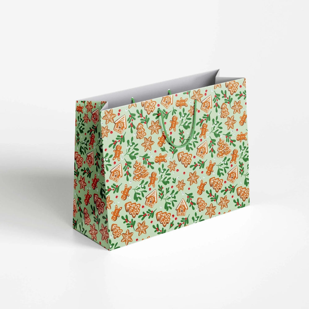 Sac Cadeau Motif Pain d'Épice
