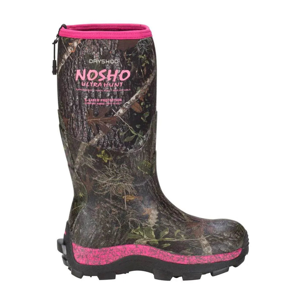 Dryshod Bottes Ultra Hunt Camo/Rose pour Femmes