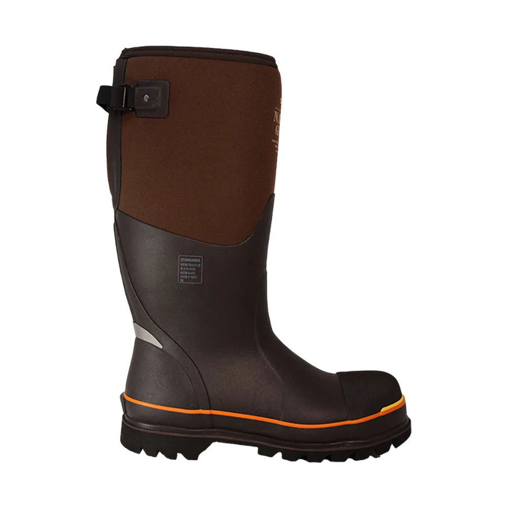 Dryshod Unisexe Nanotoe Gusset CSA Brun/Orange