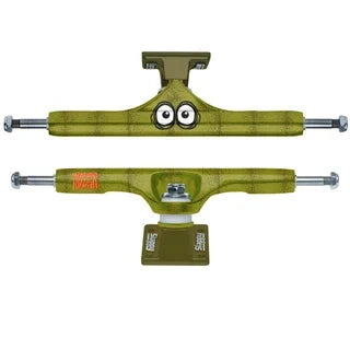Slappy x Heroin Skateboards 'Stage 1 Pickle' Hollow Trucks - Green