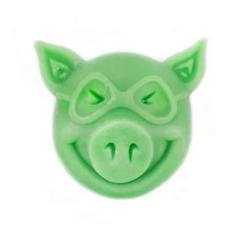 Roues Pig 'Pig Head' Cire - Vert