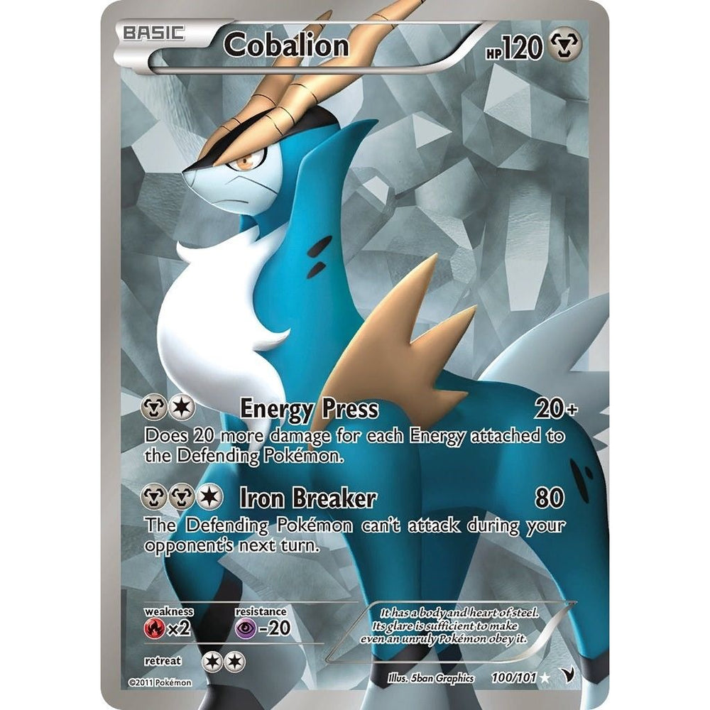 Cobalion (100 Full Art) (100/101) (NVI)