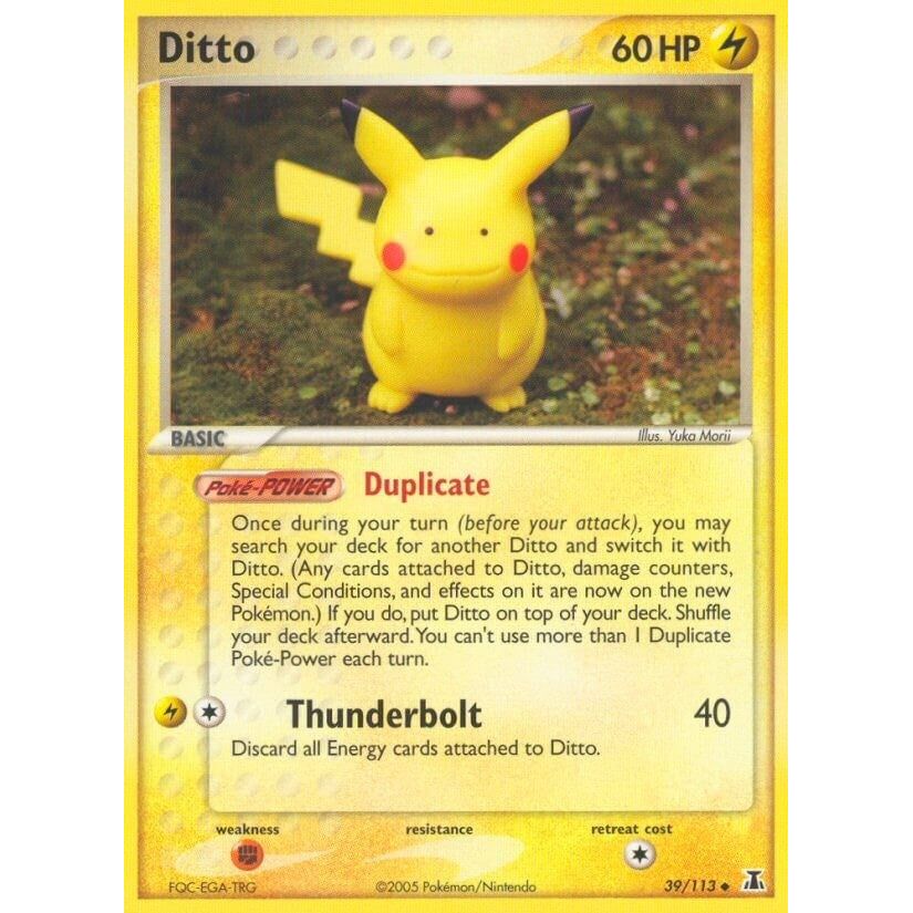 Ditto - 039/113 (Pikachu) (39/113) (DS)
