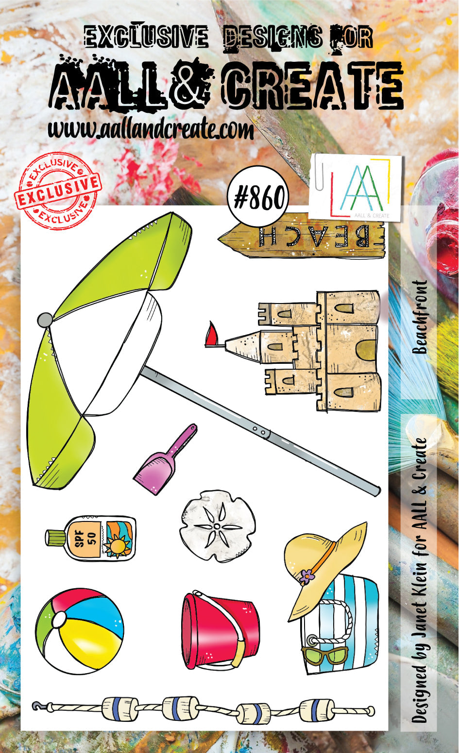 AALL et Create Set de tampons - 860 - Bord de mer