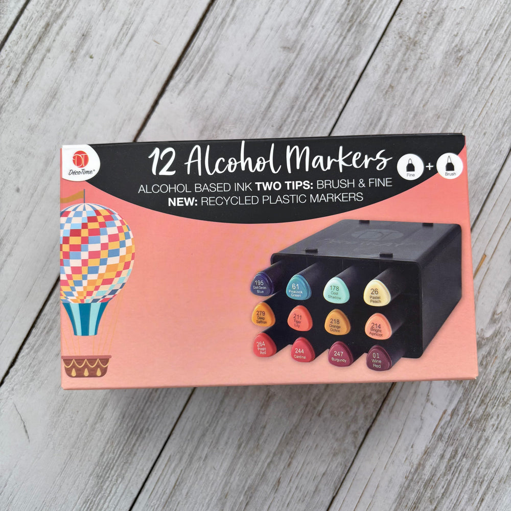 Decotime Marqueurs à Alcool - Carnaval Éclatant