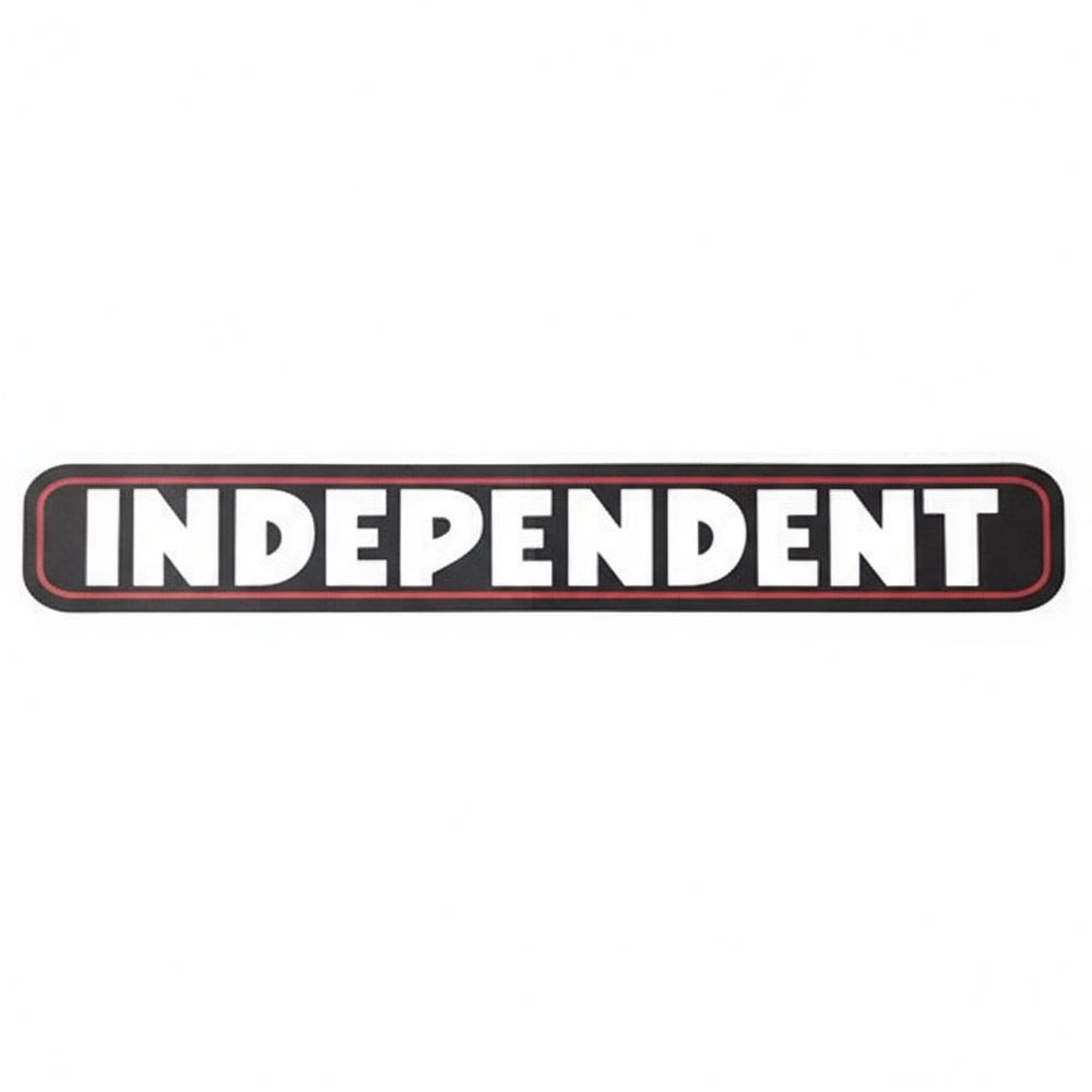 Autocollant 'Bar Logo' Independent - Noir
