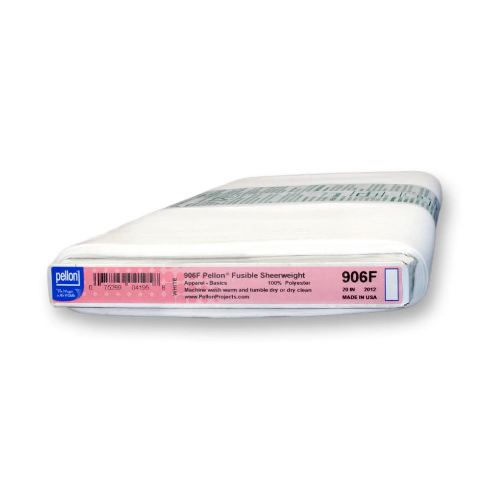 Pellon Lightweight Fusible Interfacing - 906FP-WHT — Cottage Quilting Ltd.