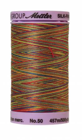 Fil Mettler Silk-Finish 50wt Coton Varié 500 vg/457 m Prime Kids