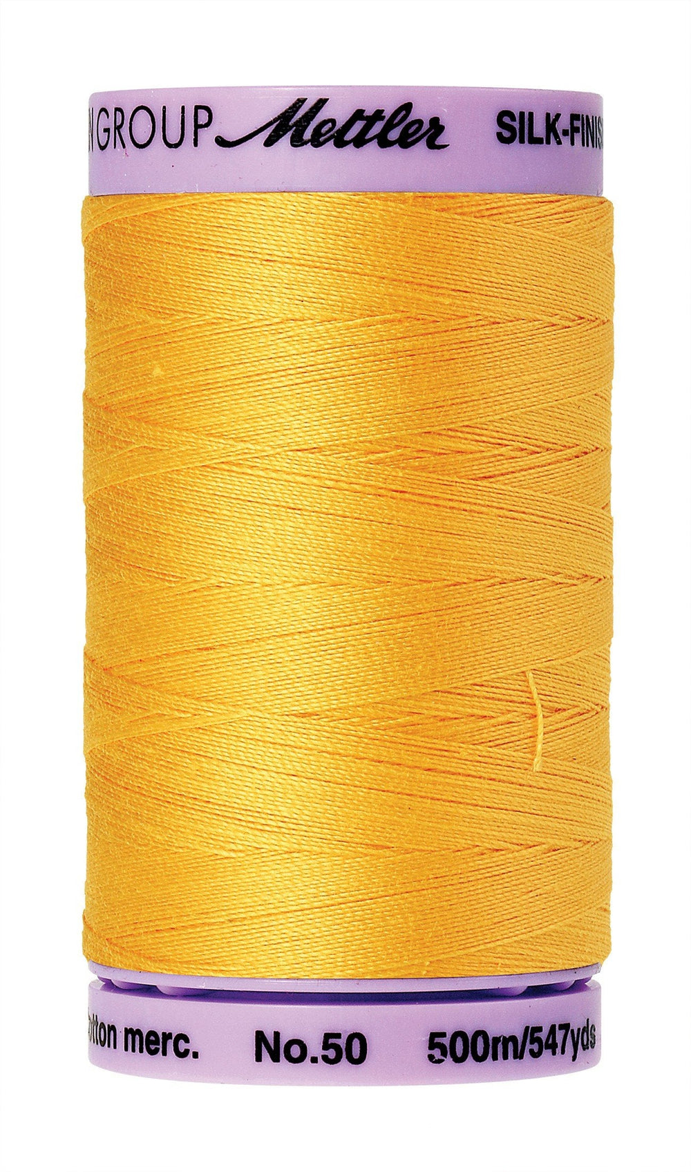 Mettler Silk-Finish 50wt Fil Coton Uni 547 vg/500M Summersun