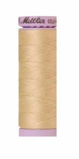 Mettler Silk-finish 50wt Solid Cotton Thread 164yd/150m Eggshell — Cottage Quilting Ltd.