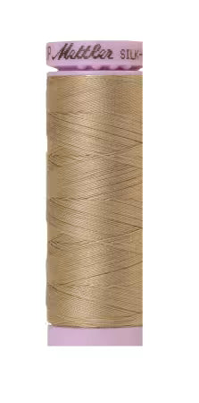 Fil de coton uni Mettler Silk-finish 50wt 164 vg/150 m Grès