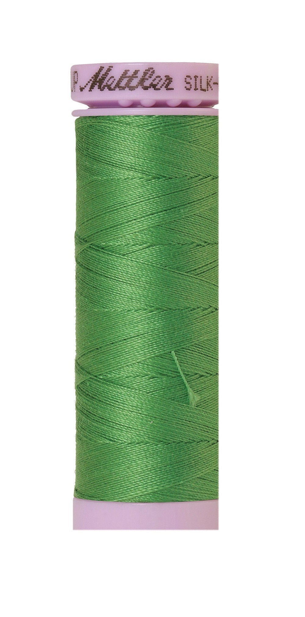 Fil de coton uni Mettler Silk-Finish 50wt 164 vg/150 m Vert