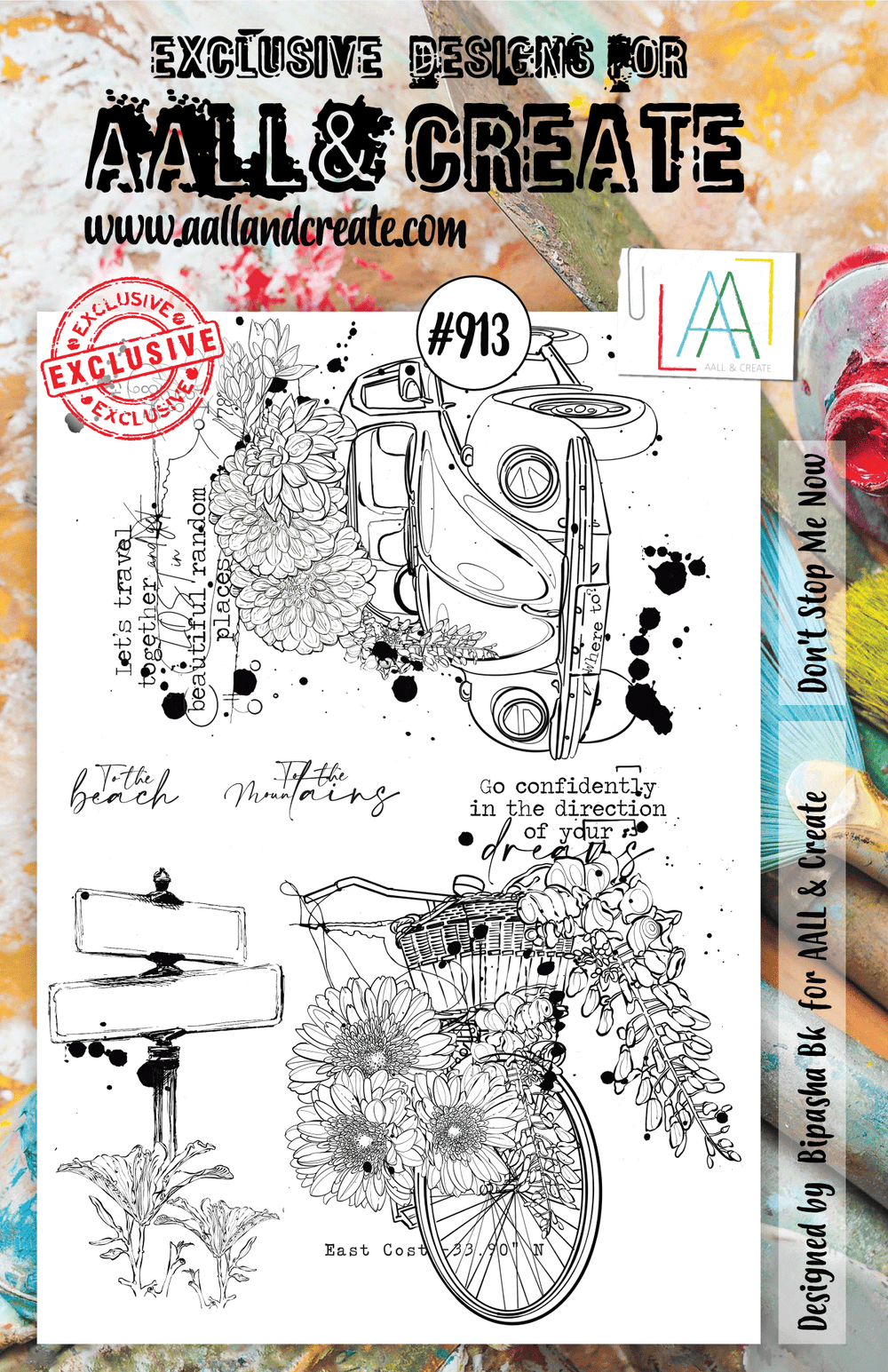AALL and Create Stamp Set -913 - Don't Stop Me Now